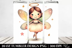 Retro Funny Fairy | 20 oz Tumbler Product Image 2
