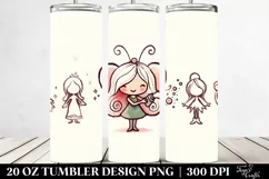 Retro Funny Fairy | 20 oz Tumbler Product Image 2
