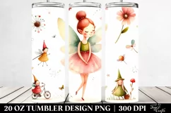 Retro Funny Fairy | 20 oz Tumbler Product Image 2