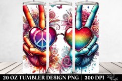 Spring 20 Oz Tumbler Png Product Image 2