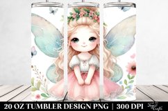 Cute Whimsical Fairy 20 Oz Tumbler Product Image 2