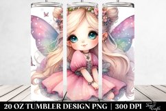 Cute Whimsical Fairy 20 Oz Tumbler Product Image 2
