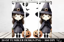 Simple Funny Halloween Witch 20 Oz Tumbler Product Image 2