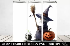 Simple Funny Halloween Witch 20 Oz Tumbler Product Image 2