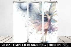 Whimsical Watercolor Fairy Clipart Product Image 2
