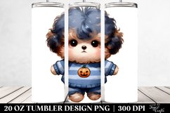 Cute Baby Bichpoo, Sublimation Clipart Product Image 2