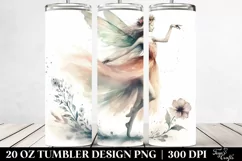Retro Dancing Fairy | 20 oz Tumbler Product Image 2