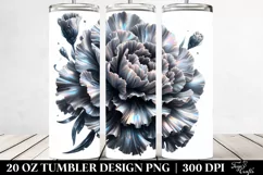 Detailed Shiny Carnation | 20 oz Tumbler Product Image 2