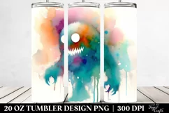 Simple Vibrant Monster | 20 oz Tumbler Product Image 2