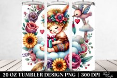 Spring 20 Oz Tumbler Png Product Image 2