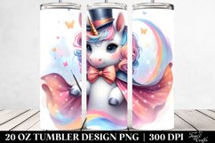 Magician Baby Unicorn Tumbler Design Product Image 2