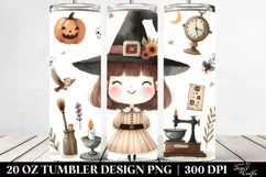 Vintage Quirky Witch | 20 oz Tumbler Product Image 2