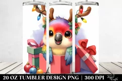 Watercolor Parrot for Halloween, High-Res PNG Product Image 2