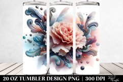 Glossy Carnation | 20 oz Tumbler Product Image 2