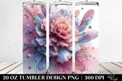 Glossy Carnation | 20 oz Tumbler Product Image 2