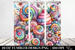 Colorful Whimsical Design | 20 oz Tumbler Product Image 2