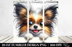Funny Fur Papillon | 20 Oz Tumbler Product Image 2