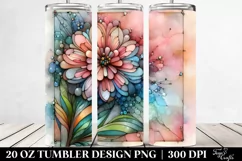 Glossy Zinnia, High-Resolution 20 Oz Tumbler Product Image 2