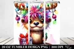 Expressive Baby Otter Winter PNG Product Image 2