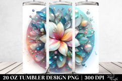Shiny Gardenia Tumbler | 20 oz Tumbler Product Image 2