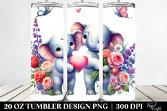 Valentines 20 Oz Tumbler Png Product Image 2