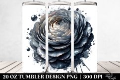 Detailed Shiny Ranunculus | 20 Oz Tumbler Product Image 2