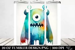 20 oz Tumbler Monster Product Image 2