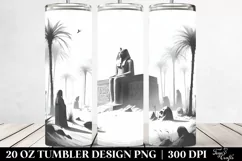 Mummy's Tomb,Digital Painting | 20 oz Tumbler Product Image 2