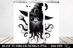Gothic Funny Witch,Vivid Design | 20 oz Tumbler Product Image 2