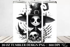 Gothic Funny Witch,Colorful Humor | 20 oz Tumbler Product Image 2