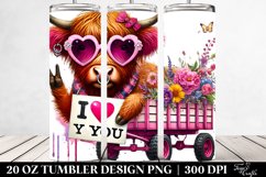 Valentines 20 Oz Tumbler Png Product Image 2