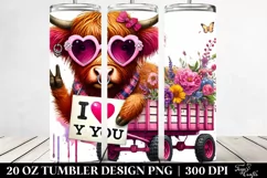 Valentines 20 Oz Tumbler Png Product Image 2