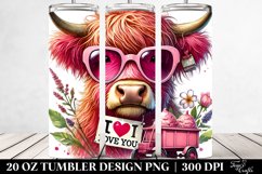 Valentines 20 Oz Tumbler Png Product Image 2