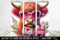 Valentines 20 Oz Tumbler Png Product Image 2