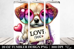Love 20 Oz Tumbler Png Product Image 2