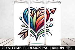 Valentines 20 Oz Tumbler Png Product Image 2