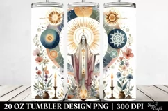 Simple Watercolor Mystic Ritual Tumbler Product Image 2