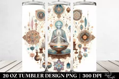 Simple Watercolor Mystic Ritual Tumbler Product Image 2