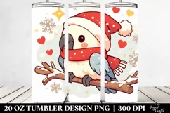 Cute Baby Macaw with Hearts Clipart Product Image 2