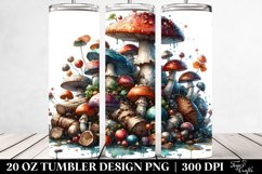 Detailed Glossy Mushroom | 20 oz Tumbler Product Image 2