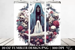 Simple Digital Painting Undead Tumbler Product Image 2