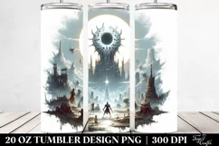 Simple Digital Painting Undead Tumbler Product Image 2
