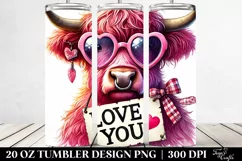 Valentines 20 Oz Tumbler Png Product Image 2