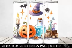 Simple Funny Haloween Magic Potion 20 Oz Tumbler Product Image 2