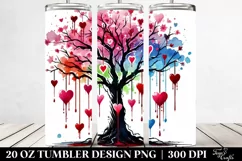 Valentines 20 Oz Tumbler Png Product Image 2