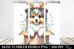 Sweet Sheepdog Surprise,Transparent PNG Product Image 2