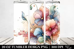 Stained Sweet Pea 20 Oz Tumbler Product Image 2