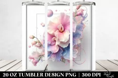 Pastel Glossy Sweet Pea 20 Oz Tumbler Product Image 2