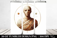 Digital Painting Simple with Mummy, 20 oz Tumbler Product Image 2