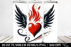 Love 20 Oz Tumbler Png Product Image 2